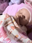 18   Full Silicone Reborn Baby Girl Doll Newborn Floppy Squishy Infant Pacifier