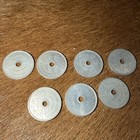 7 Tax Token - Commission State Of Washington - 10 Cents Or Less Laws 1935 