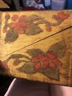Beautiful Antique Pyrography Postcard Box Flemish Art Co 1915-ish
