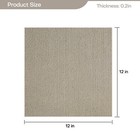 12pcs Ribbed Flooring Carpet Tiles Peel   Stick Commercial Carpet Mat 12 x12 