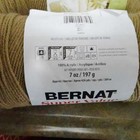 Lot Of Two Skeins Bernat Super Value 7 Oz Yarn Light Brown Honey   07469