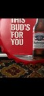 Budweiser Bottle Cap Tin Sign