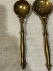 Vintage French Brass Kitchen Utensils Set Of 4 