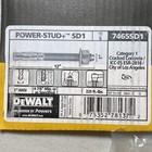 Qty 5- Dewalt 1 In X 12 In Concrete Wedge Anchor  7465sd1 Power-stud Sd1