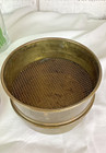 Vintage Brass Sieve 6  Diameter With Lid
