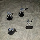 Wotc Star Wars Miniatures - Clone Trooper   9 60 2005 Lot Of 4