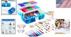 Creative Fun For Kids  15000 Loom Rubber Bands With Colorful Accessories Kit