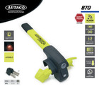 Artago 870 Premium Steering Wheel Lock 120db Alarm   Light Alarm High Security
