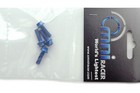 Omni Racer Worlds Lightest Alloy Bottle Cage Bolts Set  M5x15 4 8g 4 Blue