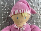 Kids Preferred Doll Plush Stuffed Toy 11  First Baby Doll Lovey Blue Eyes Blonde