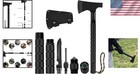 Multi-purpose Tactical Tomahawk  Survival Axe With Flint And Sheath For Outdoors