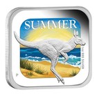 Australia Seasons - Summer - Kangaroo 1oz Silver Proof Coin - 2013 Perth Mint