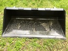New Heavy Duty 66  Skid Steer Bucket For Bobcat  Case cat john Deere   More-5 5 
