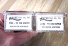 N Scale Atlas 90 Ton Coal Hopper  3280 Burlington Northern Set Of 2 Brand New
