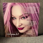     autographed  hologram 2 0  Hot Pink Vinyl     Signed By Samantha Newark         