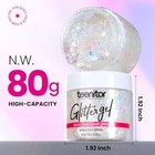  Body Glitter  Face Glitter  White Glitter  80g 2 8oz Face Body Glitter  White