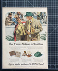 Stetson Hats Smart Dressed Man And His Lady Fashion Vintage Print Ad 1945