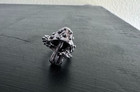 Mushroom Womens Ring Size 8 Adjustable Witchy Earthy Silver-tone Alloy