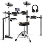 Donner Ded-70 Electric Drum Set With Headphones Throne Cubase   Melodics Lessons