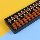Abacus Soroban Chinese Japanese Calculator Counting Tools 17 Digit Rods Standard