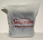 New Sunbeam Microplush Electric Heated Blanket  Ultimate Gray  Twin