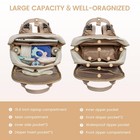 Diaper Bag Backpack With Changing Pad  Large Baby Bag For Mom Dad