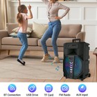 10000w Portable 15  Bluetooth Speaker Powerful Dj Party Speaker System W stand