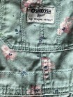 Oshkosh Bgosh Overalls Toddler 18 Months Floral Cotton Usa Vintage Vestbak