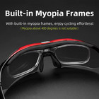 Polarized Cycling Sunglasses 5 Lens Sports Goggles Uv400 Bike Hiking Outdoor