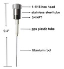 Artiville Powered Anode Rod For Hot Water Heater - Corrosion Protection