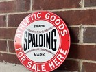 Athletic Goods Store Baseball  Vintage Style Metal Style
