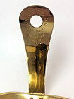 Vintage Colonial Williamsburg Virginia Metal Crafters Brass Wall Candle Sconce