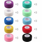 30 Pack 1  In Self Adhesive Cohesive Bandage Stretch Wrap First Aid Elastic Tape
