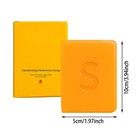 New - Swarva Persimmon Soap Bar Body Odor Control Deodorant Soap For Men   Women