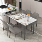 Dining Chairs Set Of 2 Upholstered Microfiber Pu Leather Cushion Seat High Back