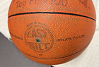 Vintage 1970 s  1980 s Spalding  Top Flite 100 Leather Basketball  last Bilt 