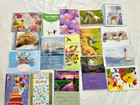 Lot Unused Greeting Cards 350  W  Envelopes Thank You  Birthday  Blank  Etc 