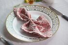 Assorted Hand Block Floral Print Napkins 100   Cotton Dinner Table Cloth Napkins