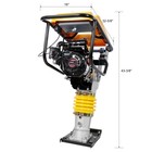 7hp Gas Tamper Rammer - 196cc Jumping Jack Compactor For Concrete   Soil Synergy