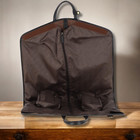 Leather Suit Carrier  Travel Suit Bag  Durable Garment Bag personalized Men Gift