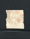 German Bavaria Imperf Stamp Scott  10   used  