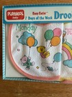 Vintage Playskool Drooler Baby Bibs Days Of The Week  missing Sunday  New In Box