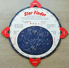 1958 Planisphere Star Finder   1958 Melton Planet Statistics Map  Amazing Shape 
