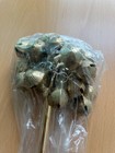 Korean Shaman Mudang Brass 24 Drops Rattle Hand Bell Occult
