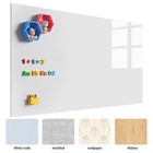45x60cm Magnetic Whiteboard For Wall Dry Erase Board With Silver Frame Hanging