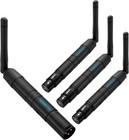 Zero Latency Wireless Dmx Lighting Control Set - 1 Transmitter   3 Receivers