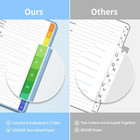 Hardcover Address Book With Alphabetical Tabs - 5 7  X 7 7   Blue