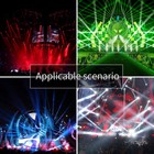 Mini Led Moving Head Stage Light Dmx Rgbw Beam Spot Lighting Party Dj Disco