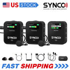 Synco G2 a2  Wireless Lavalier Microphone Dual-channel Lapel Mic For Dslr Camera