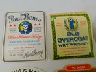 Vintage Lot Of 6 Nos Joke Gag Gift Humor-us Liquor Likker Labels  Stickers